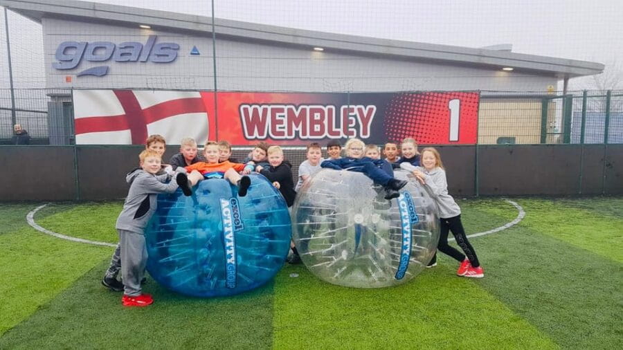 Manchester: Bubble/Zorbing Football Reservation Deposit - What You Can Expect During the 60 Minutes
