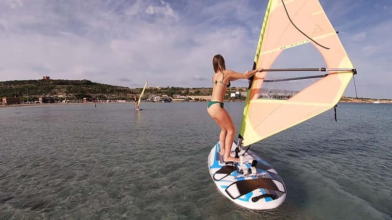 Mellieha: Windsurfing Lesson for Beginners - What Happens on the Water?