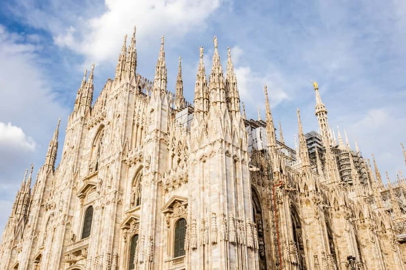 Milan Duomo Rooftops Tour + Optional Hop-on-Hop-off ticket - The Views and Sculptural Details