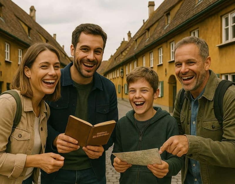 Outdoor Escape Game with puzzle backpack Augsburg: The Merchant's Seal - Who Will Love This Experience?