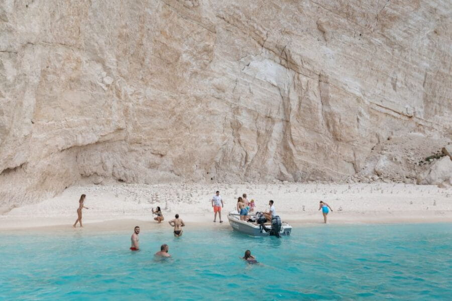 Porto Vromi: Navagio Shipwreck Beach & Blue Caves by Boat - The Experience on Board: Guides, Atmosphere, and Tips