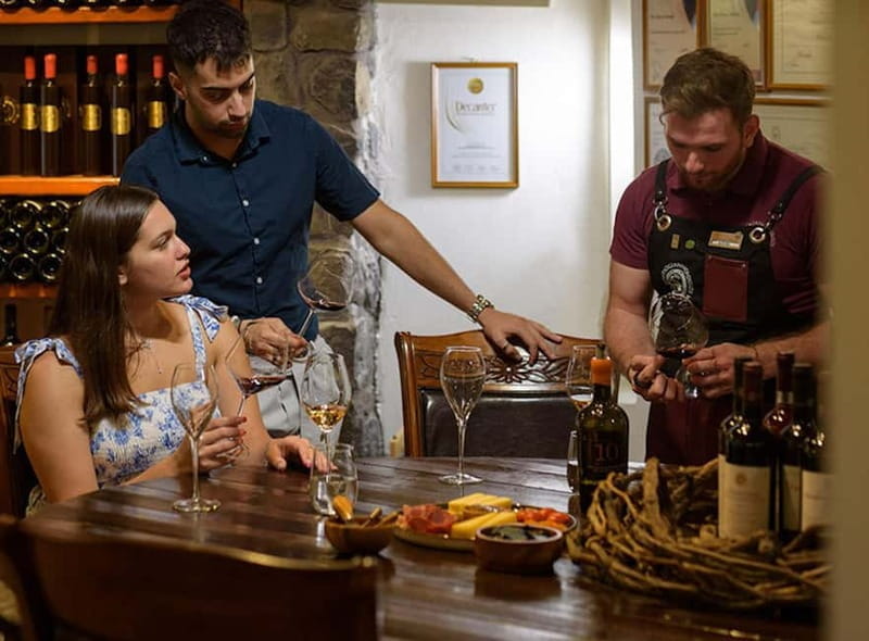 Private Sightseeing land tour and wine tasting - Visiting Koutsogiannopoulos Wine Museum: A Cave Experience