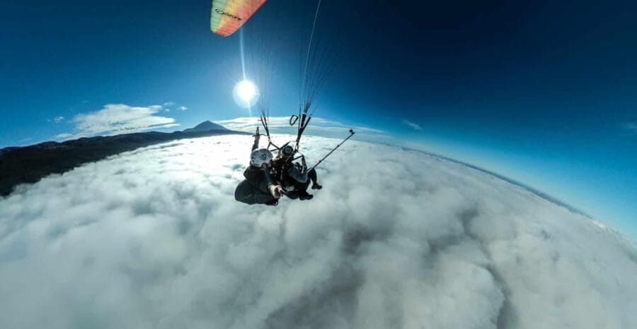 Puerto de la Cruz Tenerife: Teide Paragliding Flight - The Logistics and How It All Comes Together