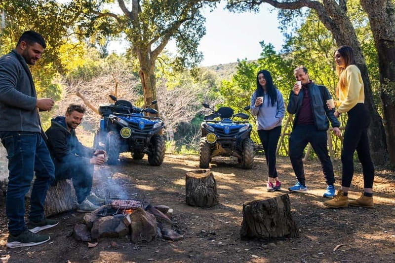 Quad bike excursion with BBQ in the Scarlino Woods - Starting Point and Route Overview