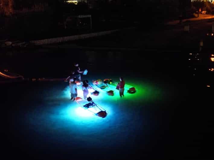 Rab: Night adventures illuminated transparent kayaks - What’s included and what’s not