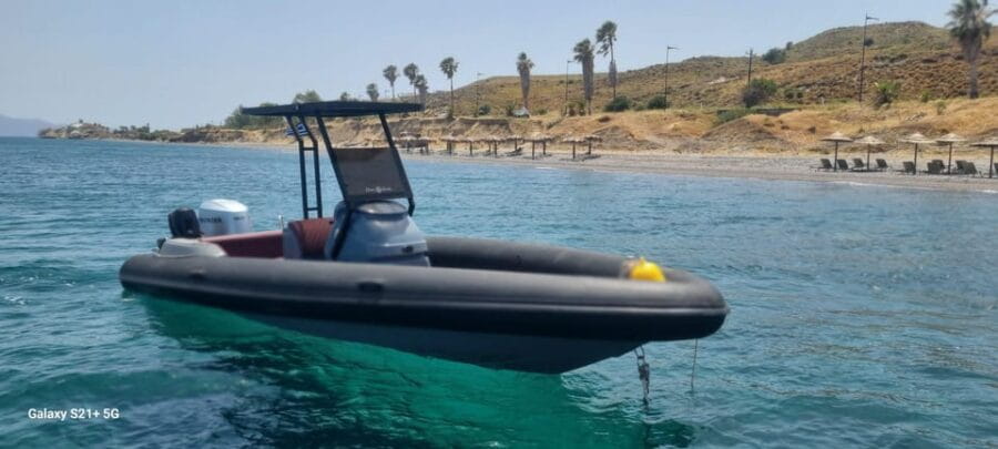 Rent a RIB in Kos (license required) - Visiting Psérimos, Kalymnos, and Platy