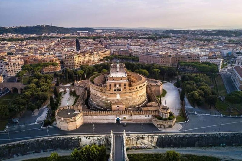Rome: Castel SantAngelo Private Tour with Aperitif - The Upper Terrace: Discover Rome’s Best Panoramas