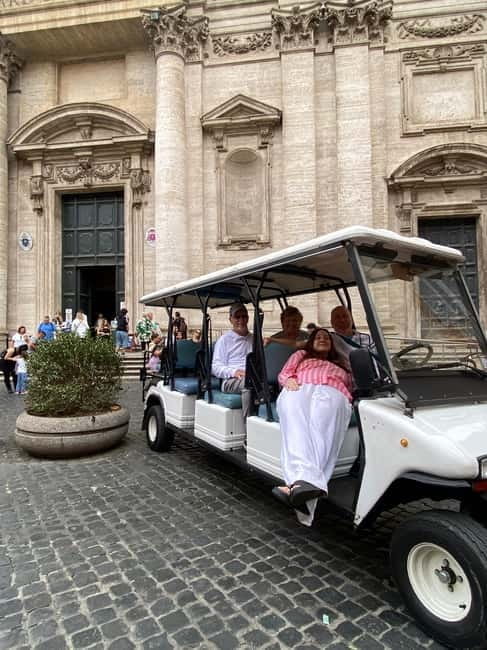 Rome: Golf Car Tour for Cruise Passengers - Price and Value