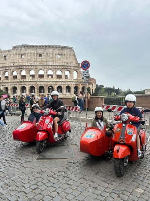 Rome in Vespa: Private Sidecar Sightseeing Tour with Gelato - Starting in Trastevere: The Charm of the Neighborhood