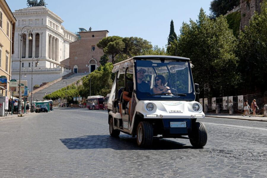 Rome: Private Customizable 3-Hour Golf Cart City Tour - The Itinerary: What to Expect at Each Stop
