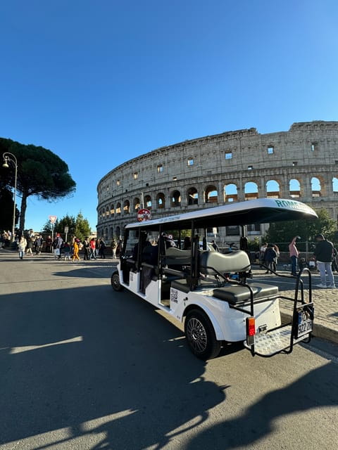 Rome: Private Golf Cart Tour in 3hours with Food Tasting - Why This Tour Works for You