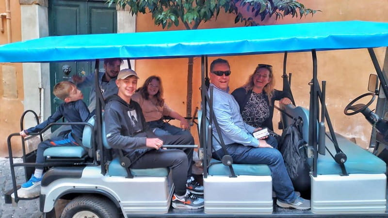 Rome: Private Golf Cart Tour with Local Guide and Gelato - Exploring Iconic Landmarks and Secret Spots