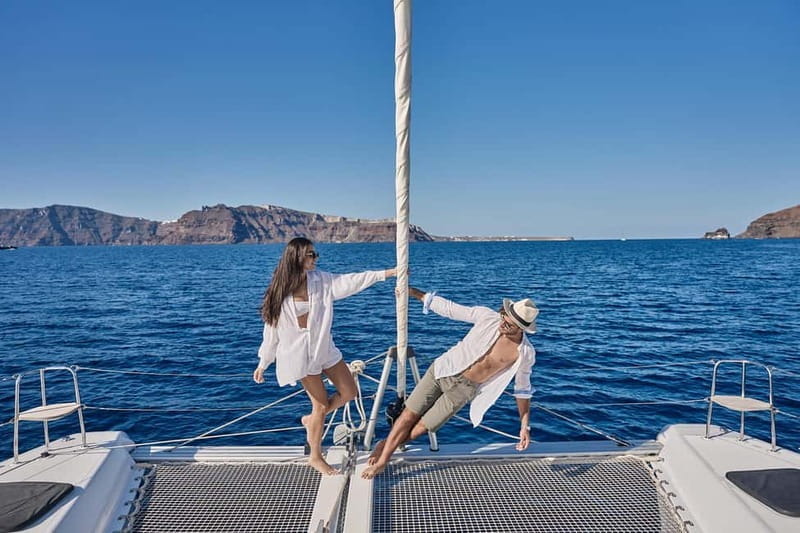 Santorini: Full Day Catamaran Cruise with BBQ & Drinks - Price and Value