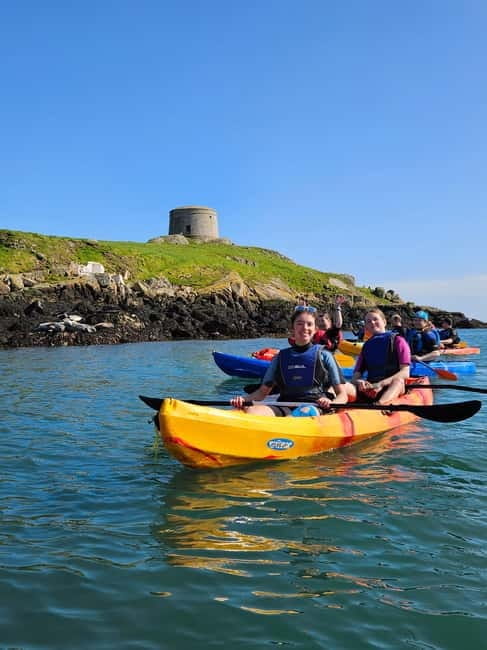 Sea kayaking Killiney beach to Dalkey Island with Pictures - What’s Included and Practical Details