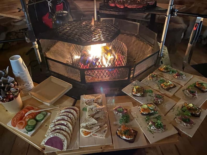 Snow Activities and reindeer feeding in nature - Price and Logistics