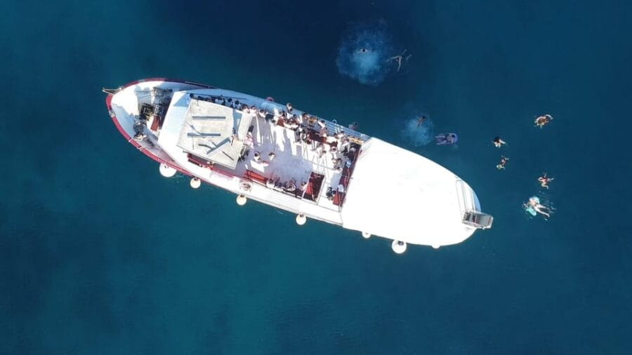 Split: Sunset Boat Party with Live DJs and Blue Lagoon Swim - Who Would Love This?