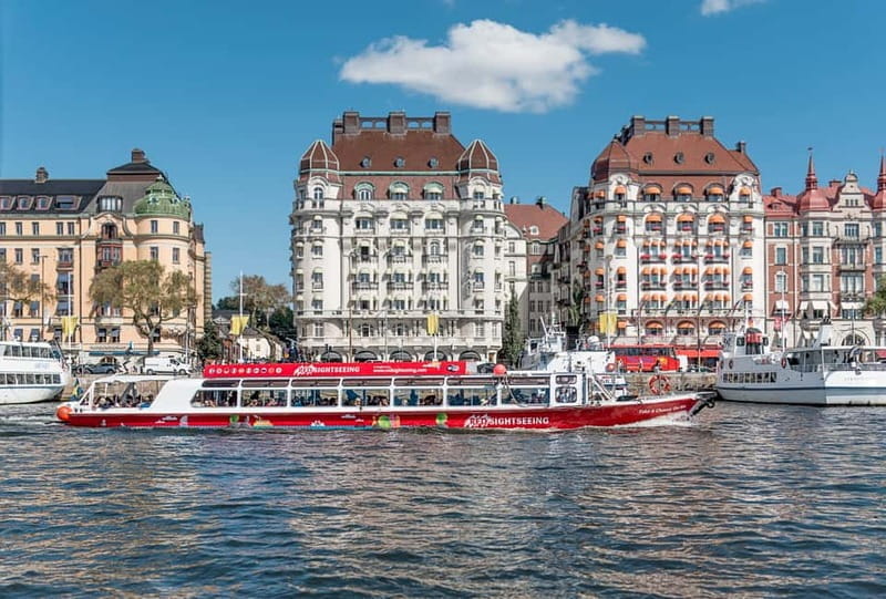 Stockholm: Royal Bridges & Canal Boat Tour with Audio Guide - Key points / Takeaways