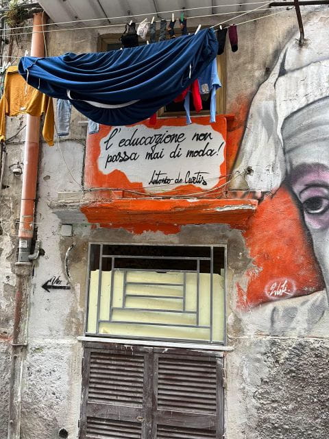 Street art tour of the Spanish Quarters & Maradona idol - Maradona’s Murals: The City’s Sacred Hero