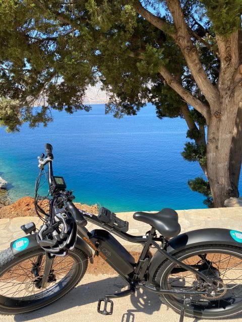 Symi:Self-Guided E-Bike Trip To Panormitis-Marathouda - Starting the Adventure: From Symi’s Charming Streets to Panormitis