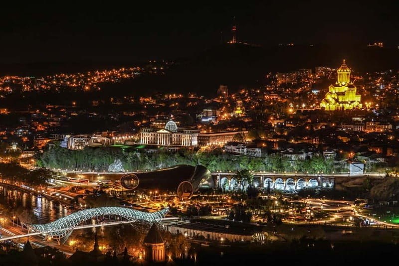 Tbilisi at Night: 2-Hour Express Guided Tour With Tastings - Logistics, Duration, and Cost