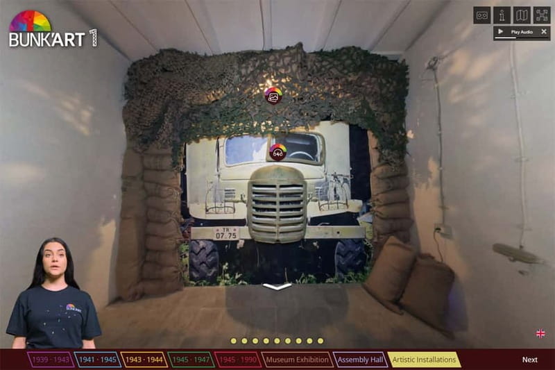 Tirana: Virtual Tour of Art Bunkers Bunk'Art 1 and 2 - Entering the Virtual Bunkers: What to Expect