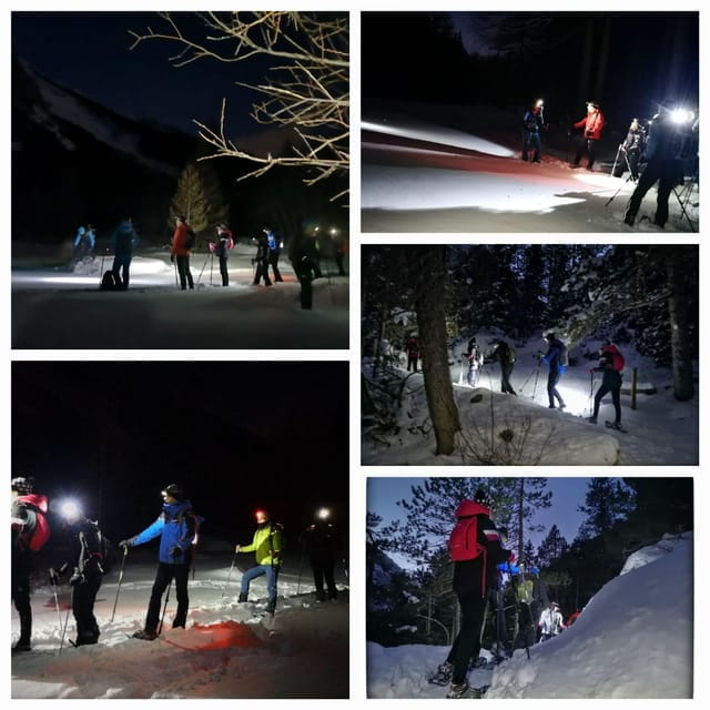 Upper Valsusa Valley: winter night walk with dinner at the Refuge. - The Unique Charm of a Night Walk