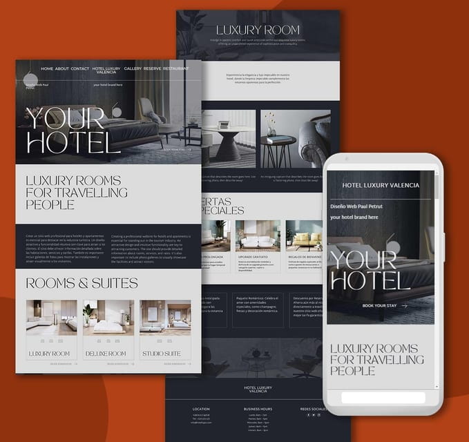 Valencia Professional Web Design Services on WordPress - What’s Included in the Package